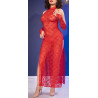 Chilirose Robe Longue PAOLINA Rouge